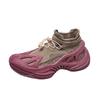 Women's shoes summer breathable fly-woven mesh sports shoes casual mesh shoes running trendy shoes versatile Vance coconut socks shoes