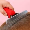 Long Tooth Pet Grooming Rake Anti-Slip Handle Pet Deshedding Brush  Clean Up Floating Hair