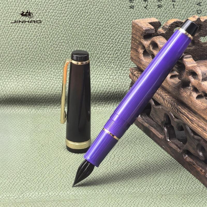 JINHAO 82 Glass Dip Pen Handcrafted Finely Ground Smooth Writing for Calligraphy Stationery Office School Art Supplies