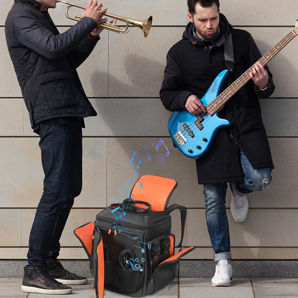 For Bose S1 Pro/Pro+ Travel Audio Carrying Backpack Breathable Microphone Cable Storage Backpack Outdoor Audio Storage Backpack