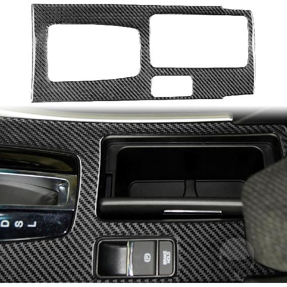 Carbon Fiber Decorative Stickers Car Central Control CD Radio Buttons Konb Media Panel Frame Car Interior Compatible with Honda Accord 2013 2014 2015