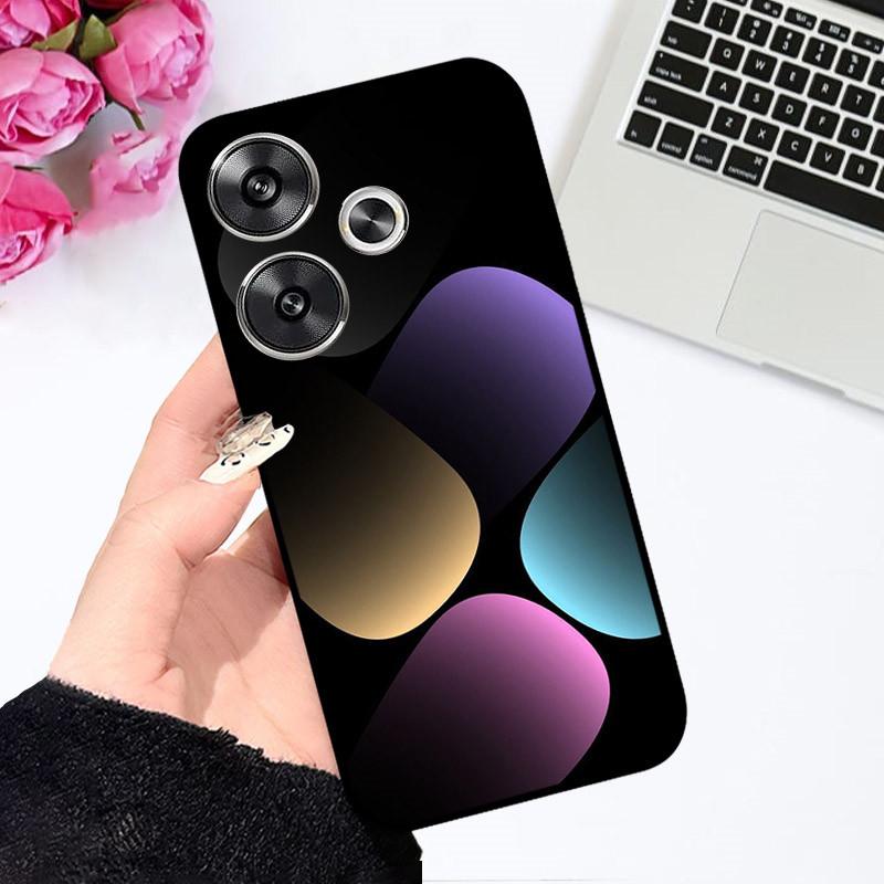 Cases For POCO F6 Cover Cute Astronaut Fashion Shockproof Soft Bumper For Xiaomi POCO F6 Coque For POCOF6 F 6 2024 Phone Capa