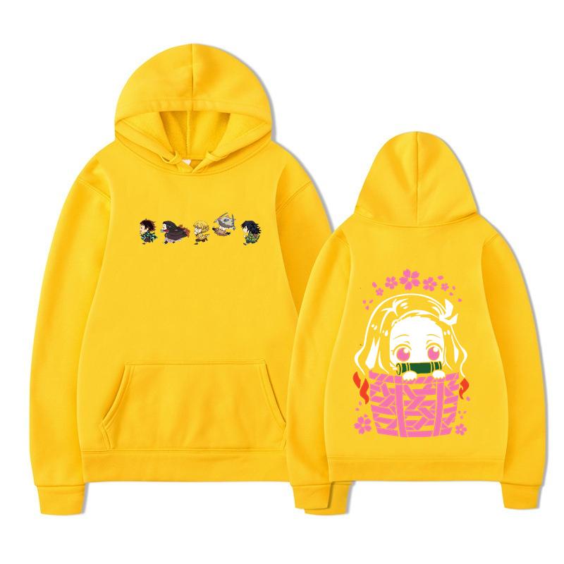 Japanese Muzan Men Hoodie Harajuku Street Tee Pullover Fashion Women Clothing Fashion Autumn Winter Clothing