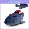 Shadowmaw Megalodon Soft Plush Toy With Vacuum Pack For Kids And Gamers