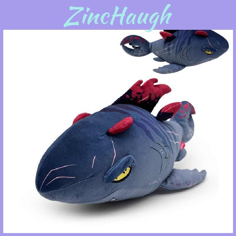 Shadowmaw Megalodon Soft Plush Toy With Vacuum Pack For Kids And Gamers