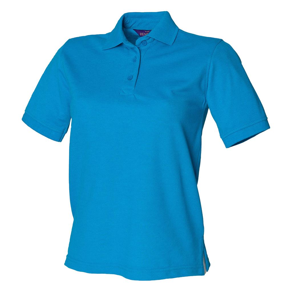 Henbury Womens/Ladies Classic Pique Polo Shirt