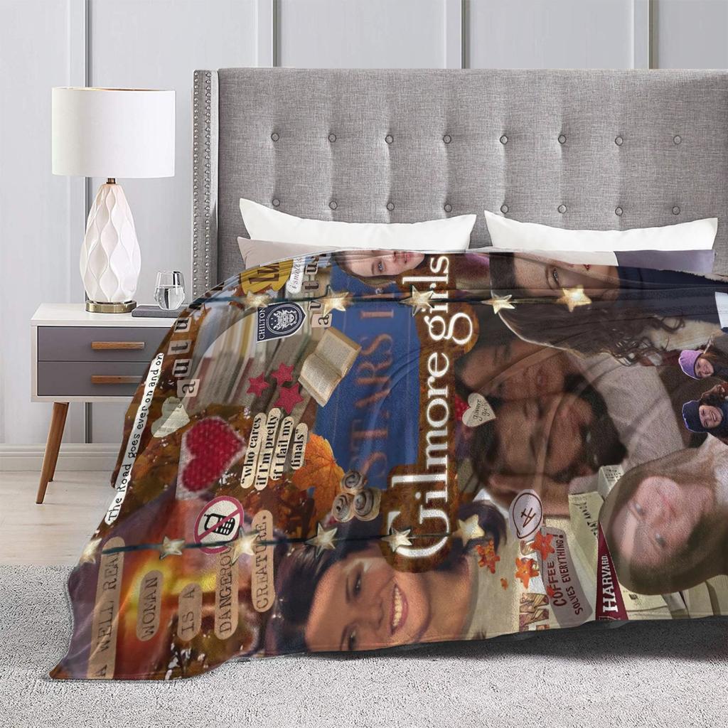 Gilmore Girls TV Show Blankets Quality Warm Soft Throw Blanket Winter Airplane Travel Bedroom Funny Bedspread