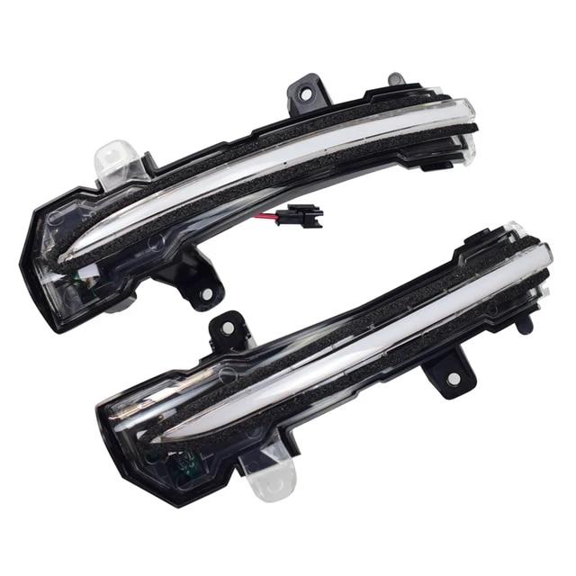 LED Turn Signal Light Dynamic Side Wing Mirror Indicator Blinker For Nissan Kicks P15 Sylphy Note E12 2017 Update E-power