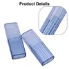 Accessories Storage Box Portable Small Sorting Organizer 2Pcs 3.4*2.1*10.4cm Classified PP Plastic Transparent