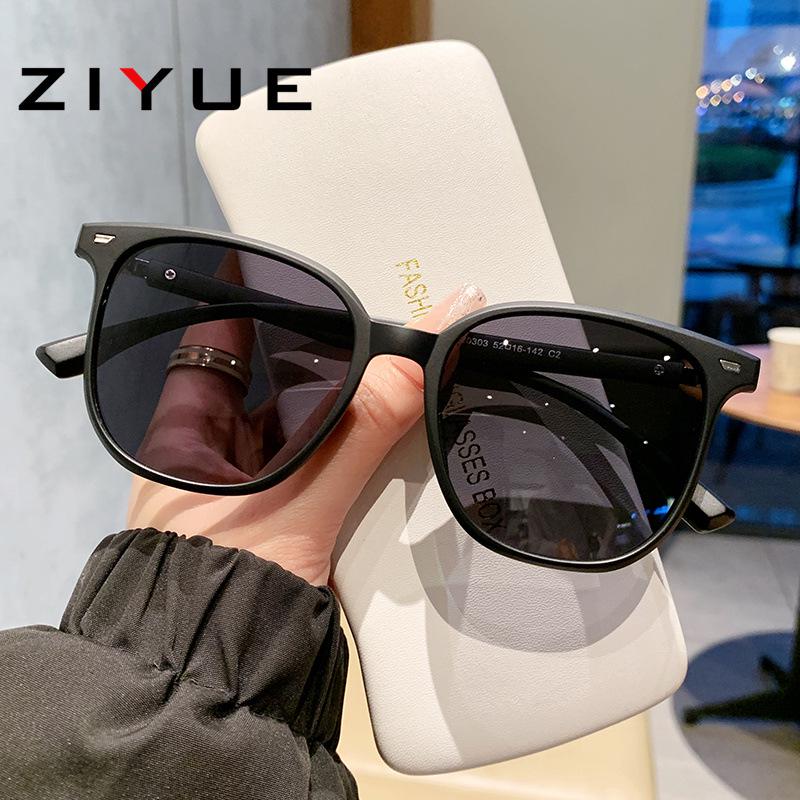 

Women s High-End Polarized Brown Sunglasses with Black TR90 Large Frame and UV Protection