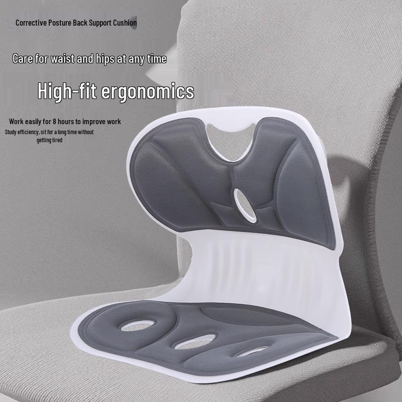Ergonomic Lumbar Support Cushion for Office, Car, and Breastfeeding - Alleviates Fatigue and Promotes Posture Correction