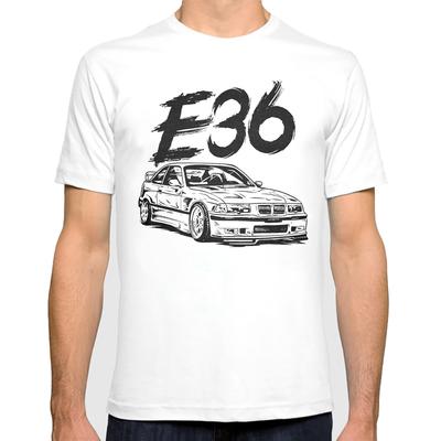 Cooles Automotive W201 190E Auto Turbo E36 M3 Herren Urban Style T-Shirt Herren T-Shirts Homme klassisches Vintage T-Shirt Männer Camisetas