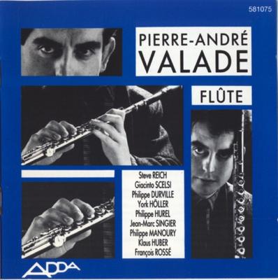 CD PIERRE-ANDRÉ VALADE - Flûte 581075 Adda 1988 France Classical Used