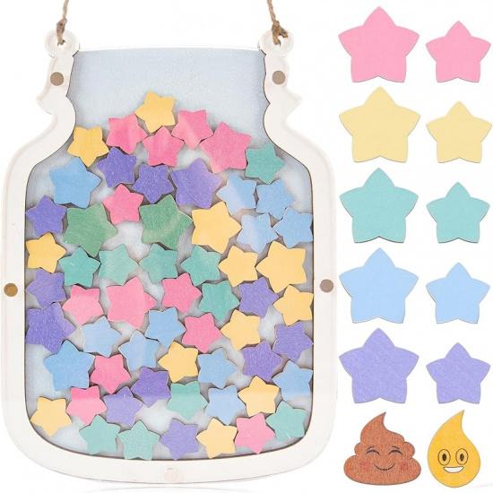 40 шт. Банка наград для детей, Таблица наград для класса, Награды за приучение к горшку, Стимул для поведения, Таблица ответственности для