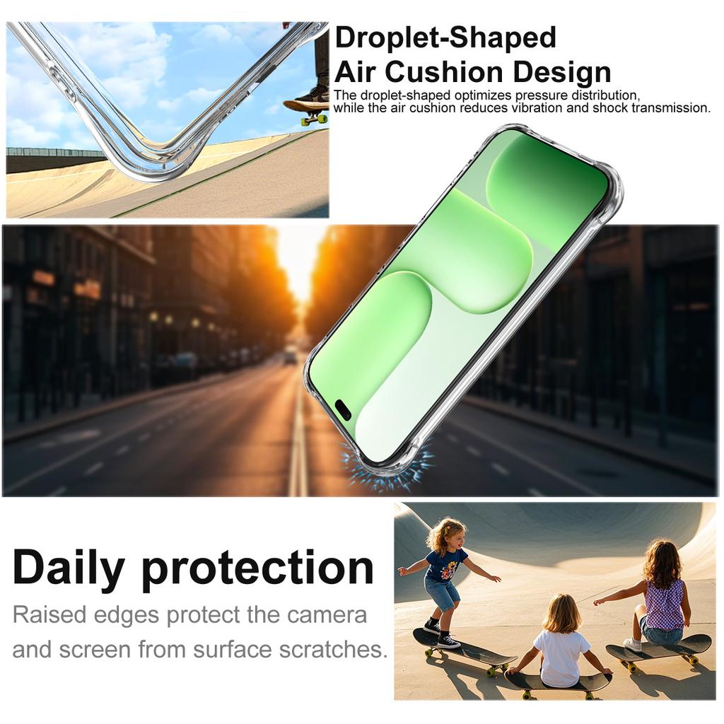 Custodia per telefono For Honor 600 Lite 5G IMAK Morbida Resistente agli Urti
