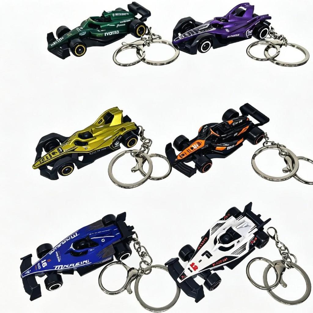 Mini Alloy Car & Motorcycle Keychain Pendant Gift