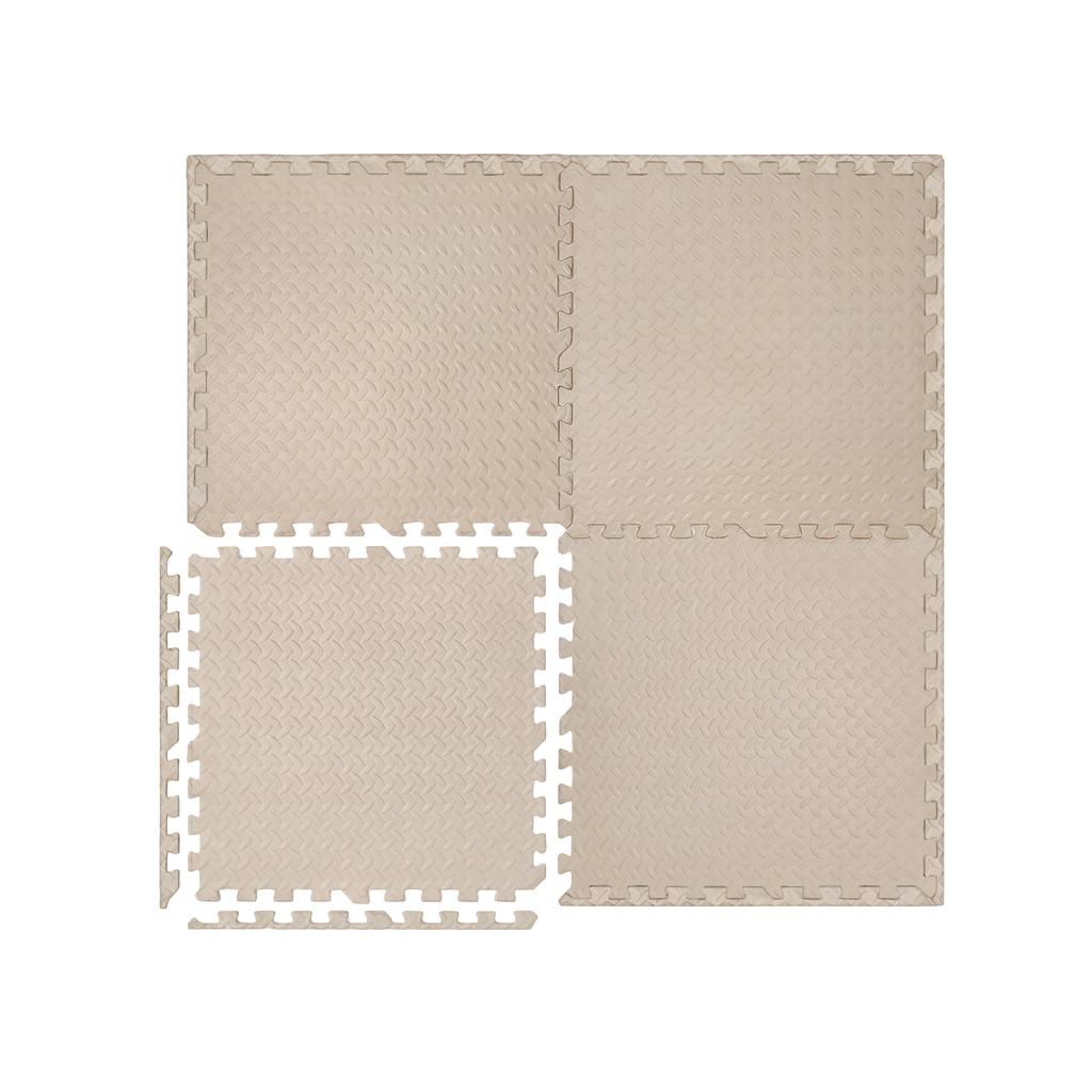X-Star Foam Mat 4 Pcs. 60X60Cm - Beige