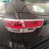 ABS Chrome Rear Tail Light Lamp Frame Cover Trim For Toyota Highlander 2018-