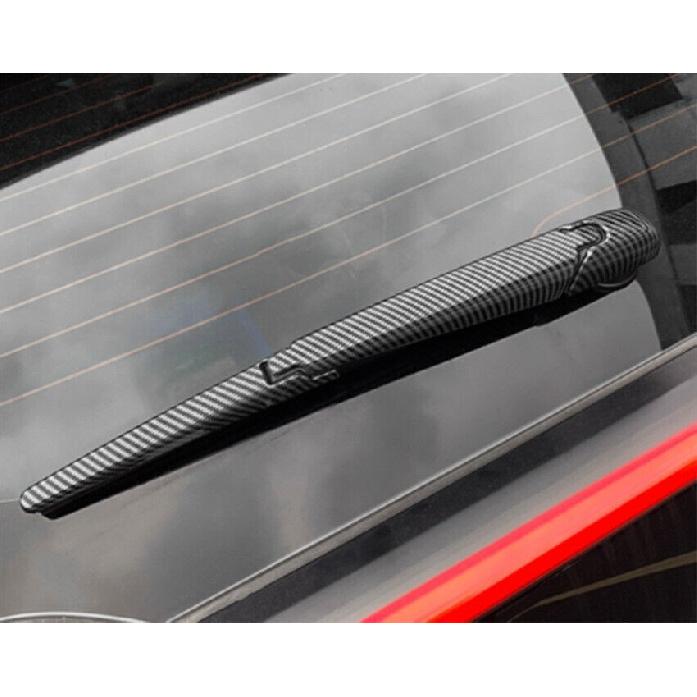 For Toyota RAV4 2019-2025 Carbon Fiber Tail Rear Window Wipers Snow Cover Trim