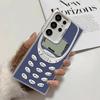 Funny Retro Callphone Shockproof Phone Case for Samsung Galaxy S26 Edge S25 Ultra S24 FE S23 Plus S21 Cover Anti Fall Fundas