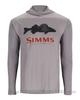 SIMMS Fishing Suit UPF50 Long Sleeve Hoodie Quick Drying Breathable Sunscreen Clothing Luya Outdoor T-Shirt New