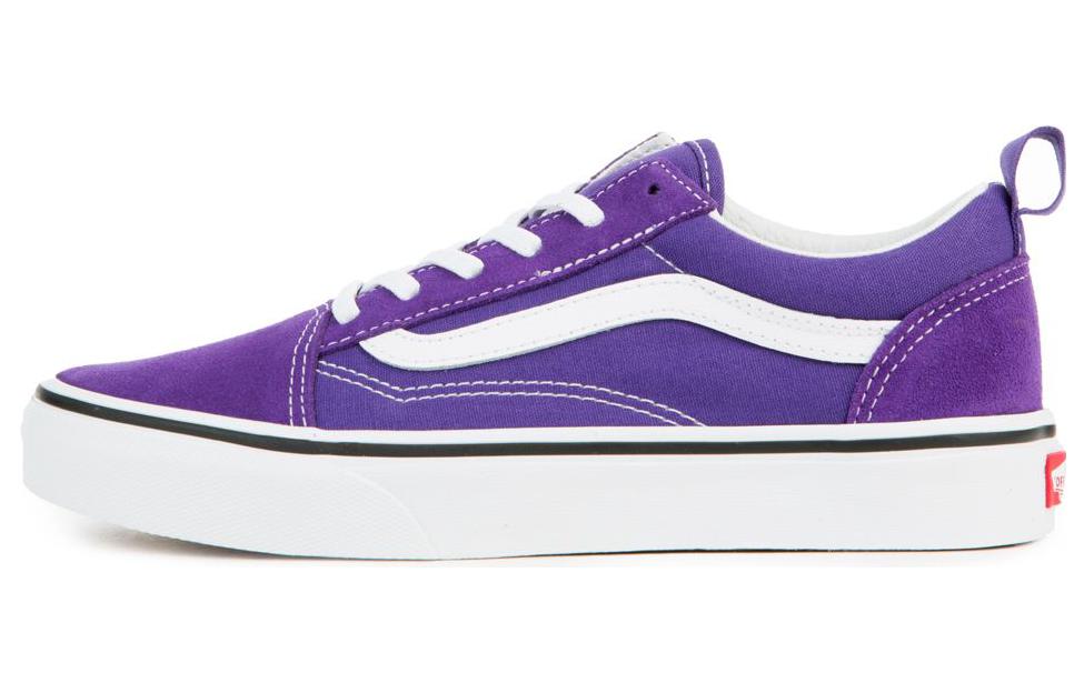 Vans Old Skool   Эластичная шнуровка Детские  Heliotrope  VN0A3QPG4ME 35