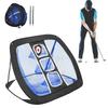 Portable Professional Sports Golf Training Practice Net Balls Target Exercise Accessories for Beginners (Black   Blue )