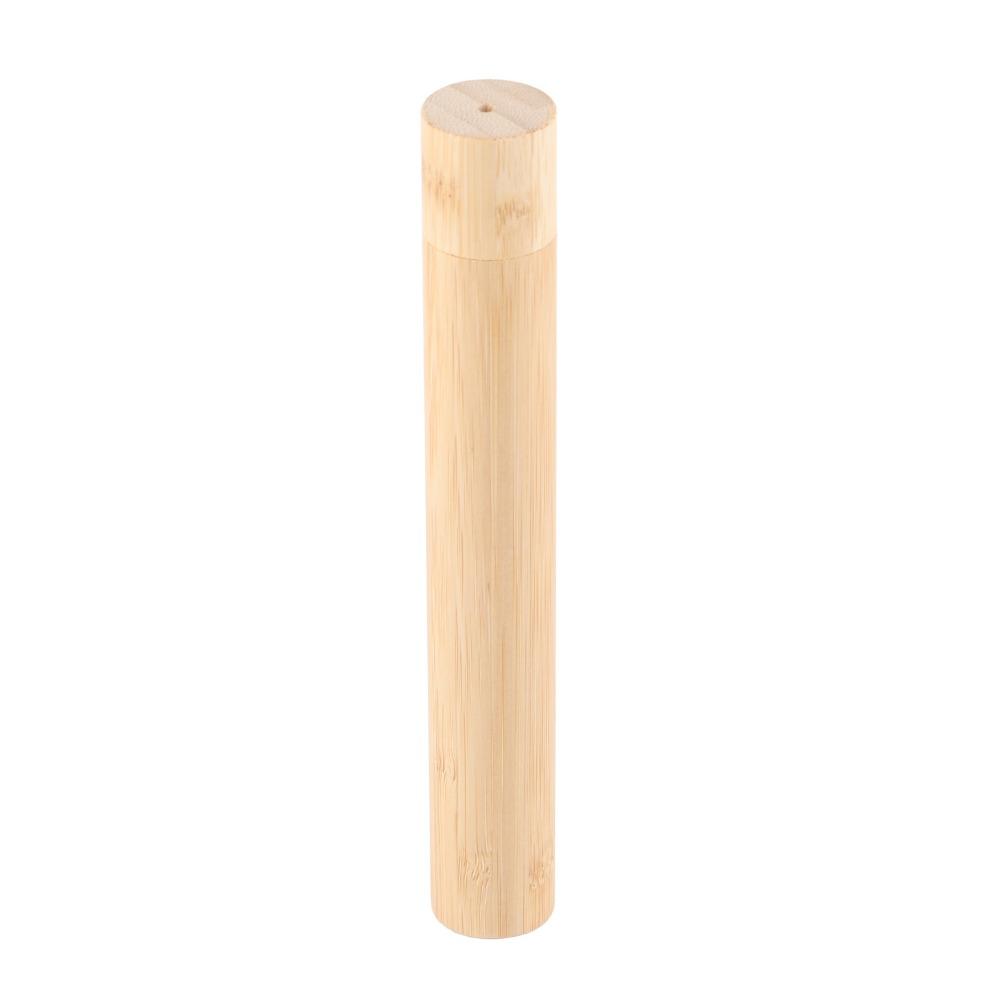 Bamboo Toothbrush Storage Case Eco Friendly Travel Toothbrush Case Compact Toothbrush Holder Adult