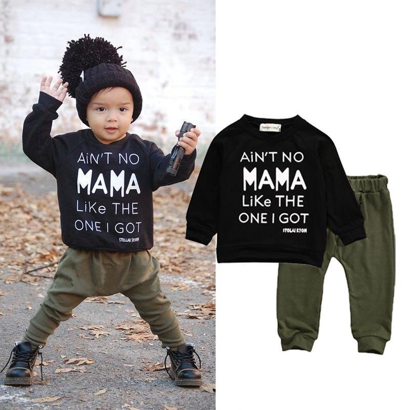 baby boy top and leggings set