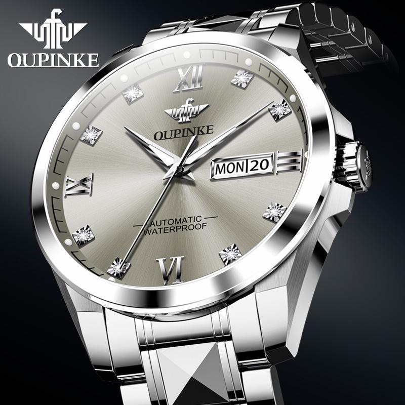Oupinke High-End Men's Automatic Mechanical Watch - Premium Imported Movement