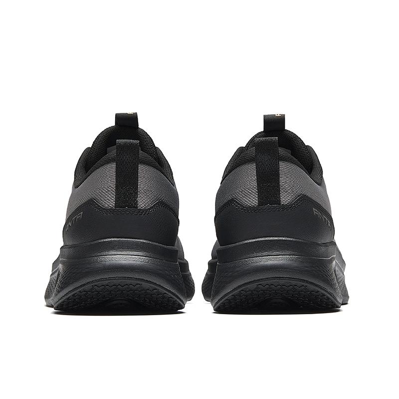 Anta Shen Xing LITE Textile, Synthetic Leather Low top Training Shoes Men's Volcanic Ash/Black 112547713-5