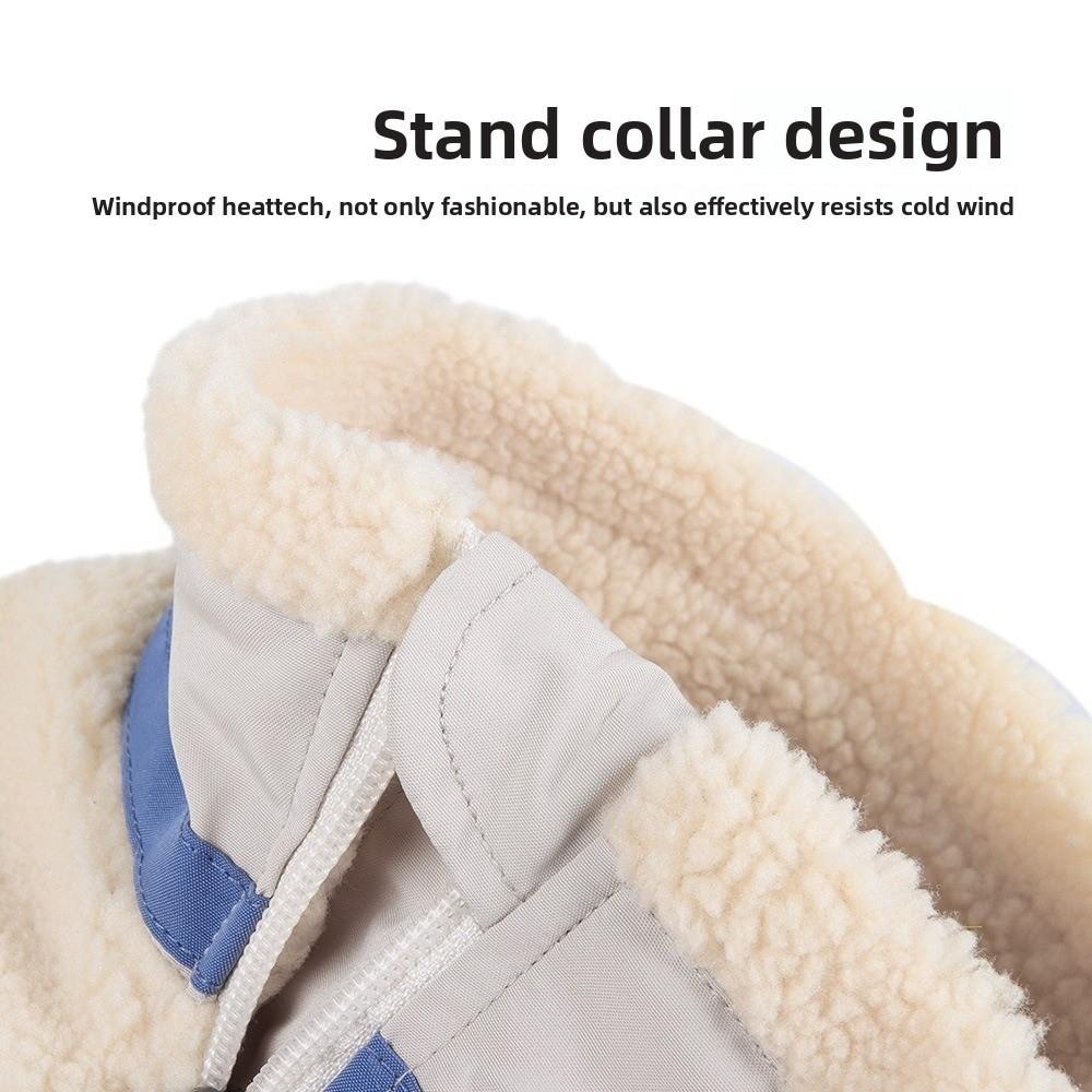 Thickened Pet Coat Warm Winter Dog Coat Cute Dog Sweater  Dog Apparel