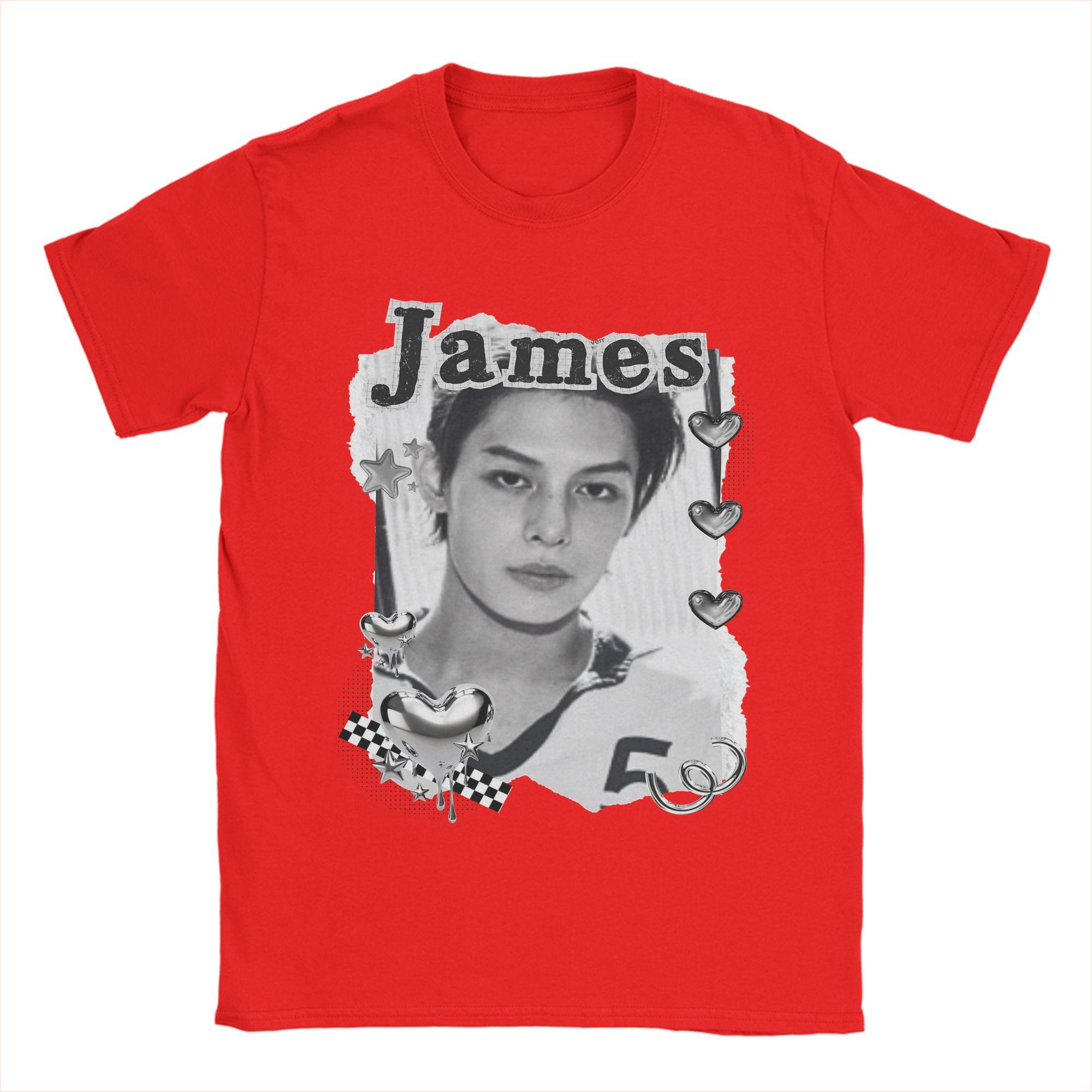 

Смешные футболки CORTIS James Kpop Boy Group для мужчин и женщин, хлопковые, с коротким рукавом, с круглым вырезом, летний топ S