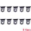 Durable Camping Awning Hooks Clips Racks with S Hooks Outdoor Exterior Parts for RV Camper Caravan Travel