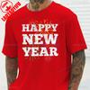 Unisexs 2026 Happy New Year Print TShirt Short Sleeve Casual Funny Outdoors Fashion High Quality Cotton Shortsleev Tee
