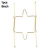 5 Sizes Wall Display Invisible Dish Hangers Adjustable Plate Spring Holder 1/5pc
