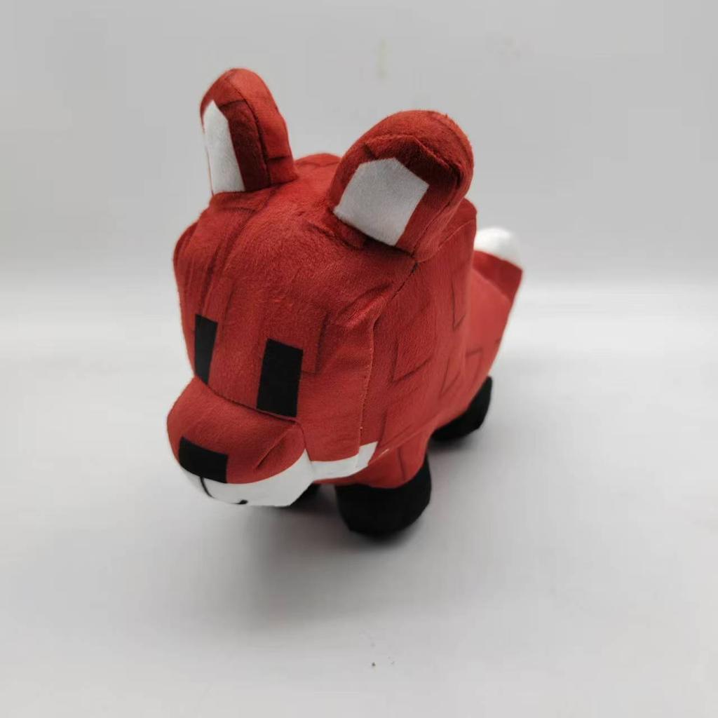 Peluche procione volpe rossa bambola animale marrone