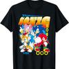 T-shirt Sonic Le Hérisson Équipe Sonic Amy Tails & Knuckles
