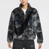 Nike Sportswear Fashion Versatile Comfortable Casual Velvet Jacket Women Jackets Black HQ4871-010