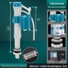 Toilet Water Inlet Valve & Flush Kit