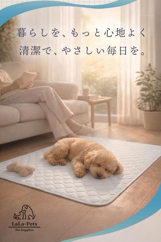 Supervision Featured In Croissant Washable Pet Dog Toilet Waterproof Pee Antibacterial Size 2 Sheets X 33 [Veterinarian × Magazine] Sheets, Pads,