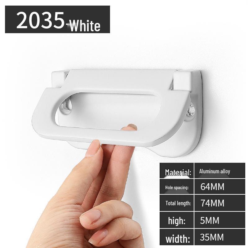 Moderner europäischer Stil, unsichtbarer Schrankgriff ohne Bohren