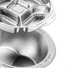 2 in 1 Stainless Steel Kitchen Colander Set Multifunctional Lightweight Drain Basket Sturdy