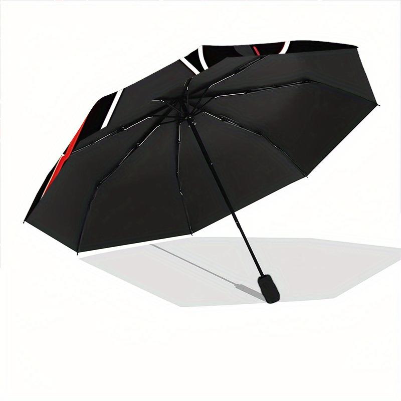 1pc KAWS Automatic Open/Close Cute Umbrella, Portable 3-Fold Compact Umbrella for Men & Women, Perfect Gift for Birthday081