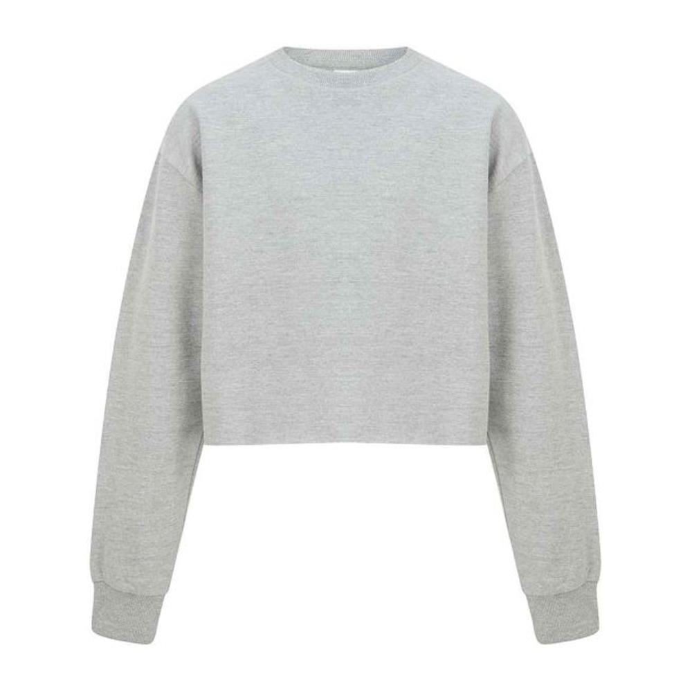 SF Minni Childrens/Kids Slounge Crop Sweatshirt