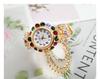 New Fashion Luxury Woman Watches Rhinestone Casual Quartz Watch Ladies Stainless Steel Bracelet Watches For Gifts Reloj Mujer
