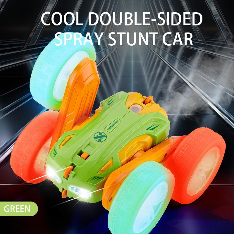 

Детская игрушечная машина 2.4G Трюковая Двусторонняя Высокоскоростная Дрифт Беспроводная Машина на Радиоуправлении и Переворот Полный Привод Электрический Свет Гоночная Машина Игрушка для Мальчика