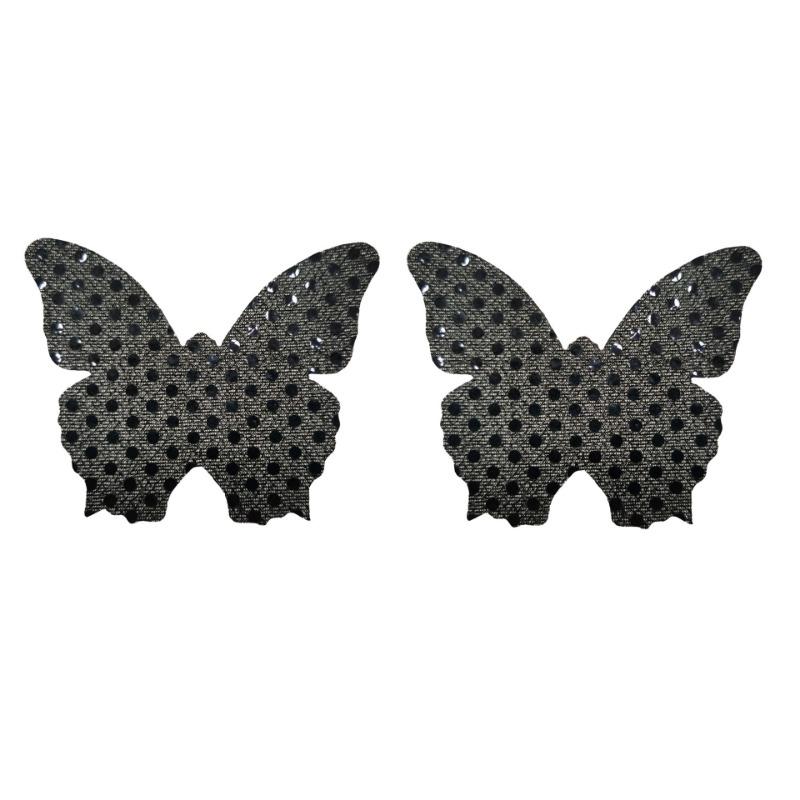 Disposable Breast Patch with Anti Convex Lighting Piece, Anti Fading Patch, Cute Nipple Patch, Butterfly Chest Patch