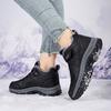 Winter large size casual high-top cotton shoes velvet warm outdoor hiking shoes waterproof and non-slip snow boots
