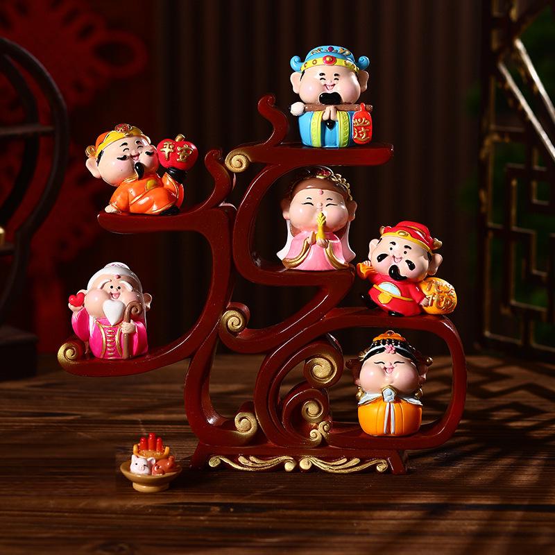 

Фигурка Бога Богатства «Счастливая Звезда» - Декор для дома и офиса, Подарок на новоселье